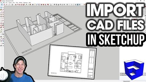 import autocad file into sketchup.